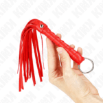 KINK - MINI FOUET SIMPLE ROUGE 28 CM – Image 2