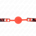 KINK - MODÈLE 2 BILLE EN SILICONE 4 CM BAG AVEC SERRURE 60 x 2 CM – Image 3