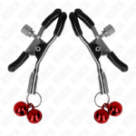 KINK - PINCE À METON DOUBLE CLOCHE ROUGE 6 CM – Image 2