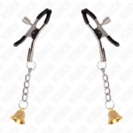 KINK - PINCES À TÉLÉMON PENDENTIF CLOCHE OR 6 CM – Image 2