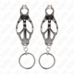 KINK - PINCES À TÉLÉPHONES TRÈFLE JAPONAIS O-RING ARGENT – Image 2