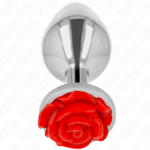 KINK - PLUG ANAL ROSE ROUGE TAILLE L