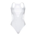 LEG AVENUE - BODY STRING RACERBACK BLANC – Image 5