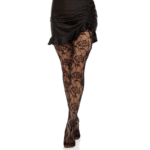 LEG AVENUE - COLLANTS RÉSEAU ROSE SAUVAGE – Image 4