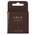 LELO HEX CONDOMS RESPECT XL 3 PACK – Image 2