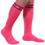 MACHO - CHAUSSETTES LONGUES TAILLE UNIQUE ROSE – Image 2