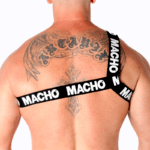 MACHO - HARNAIS ROMAIN BLANC S/M – Image 4