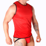 MACHO - T-SHIRT ROUGE L/XL – Image 2