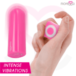 MORESSA - NIX VIBRATEUR TÉLÉCOMMANDE ROSE – Image 3