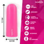 MORESSA - NIX VIBRATEUR TÉLÉCOMMANDE ROSE – Image 4
