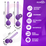 MORESSA - OSIAN SET PREMIUM SILICONE LILAS – Image 4