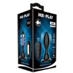 MR PLAY - PLUG ANAL AVEC TÉLÉCOMMANDE VIBRATION NOIRE – Image 9