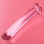 NEBULA SERIES BY IBIZA - MODÈLE 17 GODE EN VERRE BOROSILICATE ROSE 18.5 CM -O- 3 CM – Image 2