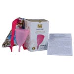 NINA KIKÍ - COUPE MENSTRUELLE ROSE - TAILLE L – Image 2