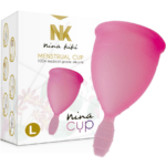 NINA KIKÍ - COUPE MENSTRUELLE ROSE - TAILLE L – Image 8