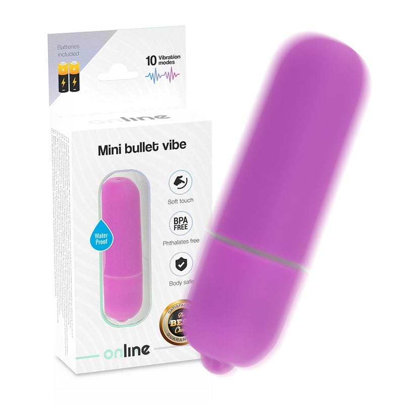 ONLINE - MINI BALLE VIBRANTE LILAS ONLINE - MINI BALLE VIBRANTE LILAS – Image 1
