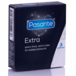 PASANTE - PRÉSERVATIF EXTRA EXTRA ÉPAIS PAR 3 UNITÉS