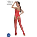 PASSION - BODYSTOCKING ECO COLLECTION ECO BS006 ROUGE – Image 2