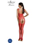 PASSION - BODYSTOCKING ECO COLLECTION ECO BS008 ROUGE – Image 2