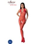 PASSION - BS100 BODYSTOCKING ROUGE TAILLE UNIQUE – Image 3
