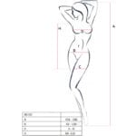 PASSION - BS101 BODYSTOCKING ROUGE TAILLE UNIQUE – Image 5