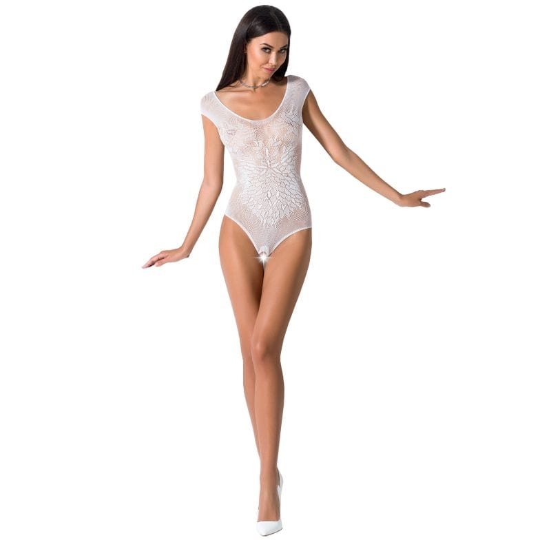 PASSION - FEMME BS064 BODYSTOCKING BLANC TAILLE UNIQUE PASSION - FEMME BS064 BODYSTOCKING BLANC TAILLE UNIQUE – Image 1
