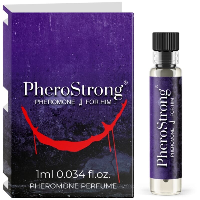 PHEROSTRONG - PARFUM PHÉROMONE J POUR LUI 1 ML PHEROSTRONG - PARFUM PHÉROMONE J POUR LUI 1 ML – Image 1