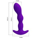PRETTY LOVE - MASSAGER ANAL 12 MODES DE VIBRATION LILAS – Image 5