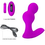PRETTY LOVE - MASSAGER VIBRATEUR ANAL TERRANCE AVEC TÉLÉCOMMANDE – Image 7