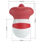PRETTY LOVE - MINA STIMULATEUR DE LANGUE ROUGE CLAIR – Image 6