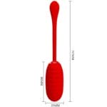 PRETTY LOVE - OEUF VIBRANT RECHARGEABLE KIRK ROUGE – Image 6