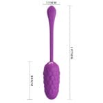 PRETTY LOVE - OEUF VIBRANT  TEXTURE MARINE RECHARGEABLE VIOLET – Image 6