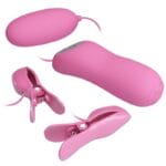 PRETTY LOVE - PINCE  ÉPILER AVEC VIBRATION ET ÉLECTROCHOC ROSE – Image 4