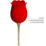PRETTY LOVE - ROSE LOVER STIMULATEUR DE CLITORIS ROSE 12 VIBRATIONS ROUGE – Image 3