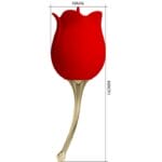 PRETTY LOVE - ROSE LOVER STIMULATEUR DE CLITORIS ROSE 12 VIBRATIONS ROUGE – Image 4