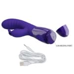 PRETTY LOVE - VIBRATEUR CERBERUS YOUTH LAPIN VIOLET – Image 6