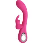 PRETTY LOVE - VIBRATEUR NOVAK RABBIT 12 VIBRATIONS ROSE – Image 4