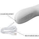 PRETTY LOVE - VIBRATEUR REESE AVEC ROTATION ARGENTÉE – Image 8