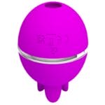 PRETTY LOVE - VIBRATEUR ROND EN SILICONE GEMINI BALL VIOLET – Image 2
