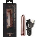 ROCKS-OFF - BALLE VIBRANTE RECHARGEABLE ROSE DORÉE – Image 6