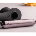 ROCKS-OFF - RO-ZEN RRO PLUG ANAL AVEC ANNEAU PÉNIS VIBRANT NOIR – Image 5