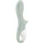 SATISFYER - AIR PUMP BOOTY 3 VIBRATEUR ANAL GONFLABLE GRIS VERT – Image 4