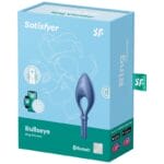 SATISFYER - APPLICATION BULLSEYE RING VIBRATOR BLEU – Image 3