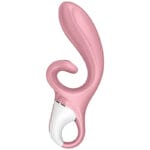 SATISFYER - APPLICATION VIBRATEUR HUG ME RABBIT ROSE – Image 2