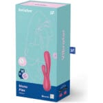 SATISFYER - MONO FLEX ROUGE AVEC APPLICATION – Image 4