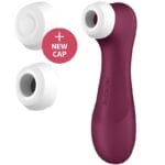 SATISFYER - PRO 2 GÉNÉRATION 3 TECHNOLOGIE AIR LIQUIDE VIN ROUGE – Image 2