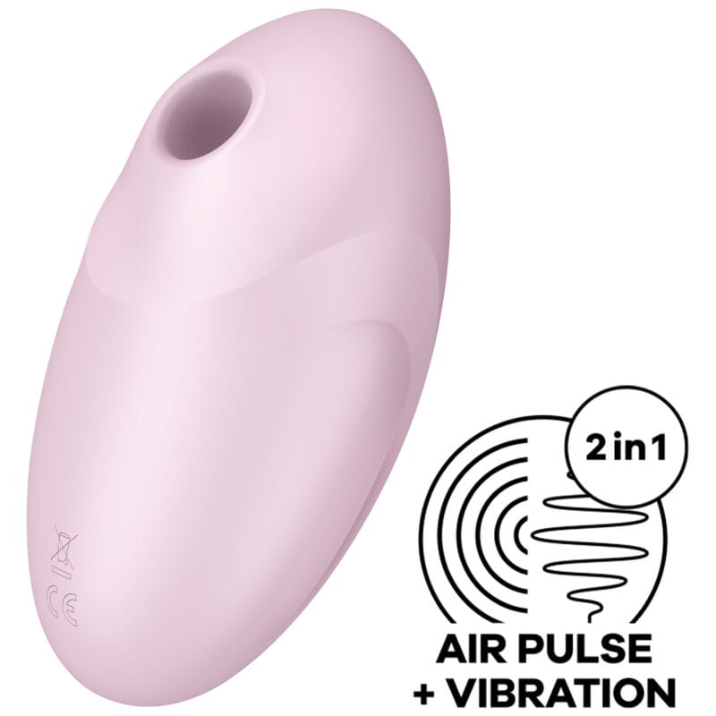 SATISFYER - STIMULATEUR ET VIBRATEUR VULVA LOVER 3 ROSE SATISFYER - STIMULATEUR ET VIBRATEUR VULVA LOVER 3 ROSE – Image 1