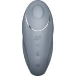 SATISFYER - TAP & CLIMAX 1 VIBRATEUR LAY-ON GRIS