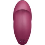 SATISFYER - TAP & CLIMAX 1 VIBRATEUR LAY-ON ROUGE – Image 3