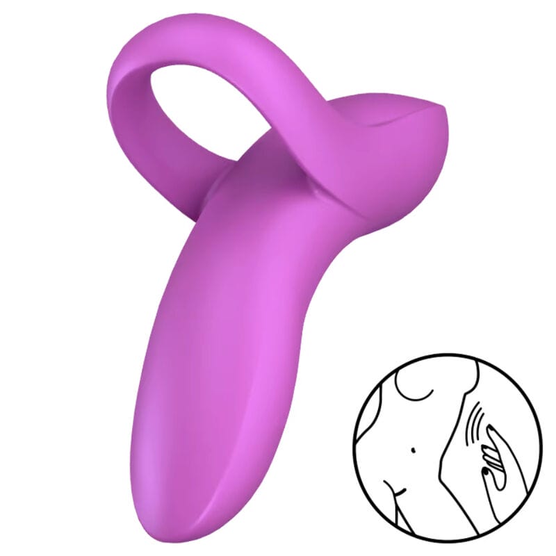 SATISFYER - VIBRATEUR DOIGTS BOLD LOVER ROSE SATISFYER - VIBRATEUR DOIGTS BOLD LOVER ROSE – Image 1